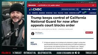 CIVIL WAR! Judge Orders CA National Guard To DISREGARD Trump's Command, Trump WINS Appeal