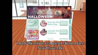 14K ROBUX ADOPT ME SHOPPING SPREE!  II tysm for 500 omg omg tyyy II Lxvender II Roblox