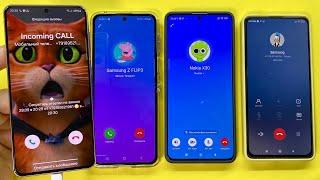 Incoming Call Telegram vs Sky Phone Xiaomi Mi9 vs Samsung S21 vs Poco X6 vs Z Flip5