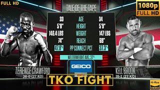 TERENCE CRAWFORD (USA) vs KELL BROOK (UK) TKO FIGHT