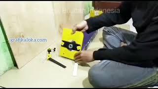 Tutorial merakit Mesin Potong Foil 64cm Grafikaloka 085713551052