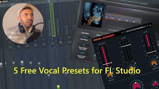 5 Free Vocal Preset for FL Studio | Autotune Mixing & Mastering Vocal Presets