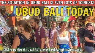 The current situation of Ubud Bali is getting more and more crowded with tourists