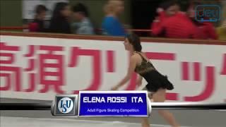 Elena Rossi. Oberstdorf 2018. Bronze Ladies I FS. 7 place