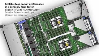 HPE ProLiant DL560 Gen10 Hardware Server.