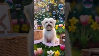 AI Dog Enjoying Picnic and Living Its Best Life | Cute Animal Shorts