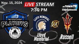 Football - Lloyd Memorial @ Russell