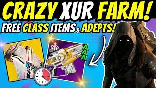 This XUR Farm Is CRAZY! Get FREE EXOTIC Class Items, ADEPT God Roll & Catalysts Dec 13! Destiny 2