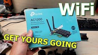 How to install a TP-Link WiFi PCIe Adapter Card With the Latest Driver