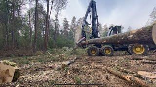 Сложная делянка после ремонта,вахта получилась не очень ..