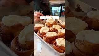 These cinnamon rolls changed my brain chemistry  Fellow Mountain Cafe, Hunter NY #shorts #ny