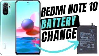 Redmi note 10 battery replace | how to change redmi note 10 #battery#repair #redmi @HelloPhones