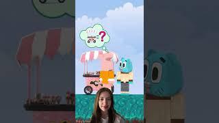  Can you help Gumball have money to save Penny?  #minecraft #funny #memes reaction