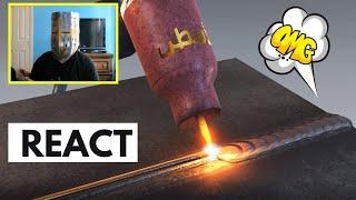 TIG WELDING FOR BEGINNERS - Welder REACTS to TIG Welding video ANIMATION - Learn How To Weld