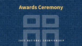 NCFCA Awards Ceremony, 2022 National Championship