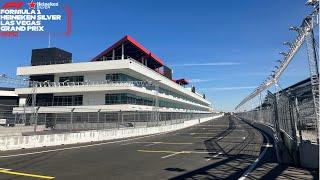 Las Vegas Grand Prix track walk and construction updates (October 2024)