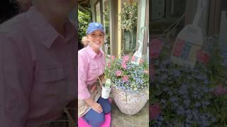 ADDING A HANGING BASKET WITH “THRILLER” TO OUR SELF-WATERING AQUAPOTS #provenwinners