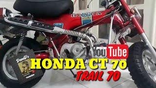 DANED PRODUCTION - HONDA CT 70 TRIAL 70 RARE ITEMS COLLECTION