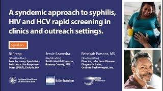 How rapid testing ties into a syndemic approach for syphilis, HIV, and HCV screening