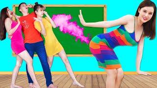 Types of Student in Class | Funny Ways To Sneak Food into Class For Back To School By T-STUDIO