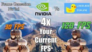 INSANE 4X FPS BOOST in ARK: Survival Ascended/Evolved – The Lossless Scaling Advantage!