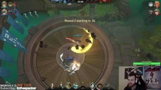 Battlerite - Raigon 2v2 with iska, High level game