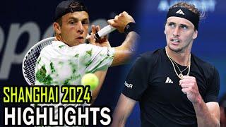 Alexander Zverev vs Tallon Griekspoor Round 3 Highlights | Shanghai 2024