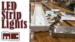 Custom Workshop Lighting Solutions with LED Strips