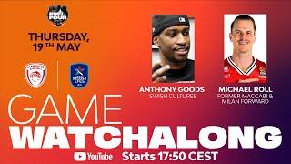LIVE SemiFinal Watchalong with Michael Roll | Olympiacos Piraeus vs Anadolu Efes Istanbul