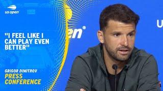 Grigor Dimitrov Press Conference | 2024 US Open Round 4