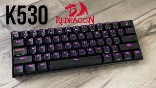 Redragon K530 Draconic 60% Wireless Mechanical Keyboard Review! Budget Beast!