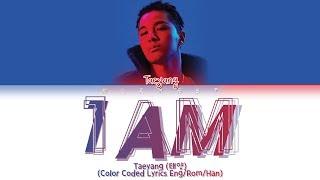 TAEYANG (태양) - 1AM (Color Coded Lyrics Eng/Rom/Han)