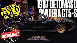 Rare DeTomaso Pantera GT5-S Sells at Mecum Kissimmee