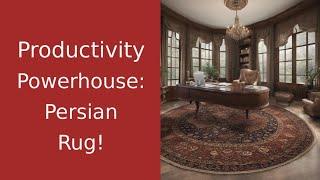 Enhance Your Home Office with a Stunning Persian Rug | Rugman.com