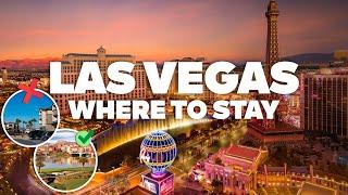 WHERE TO STAY IN LAS VEGAS! Best Areas and Budget Hotels!