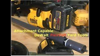 DeWalt 60V FlexVolt Attachment Capable Yard & Garden Tool. DCST972 power tool review unboxing