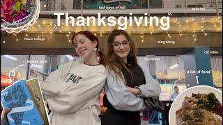 thanksgiving break! - last days of fall, bookstores and cafe