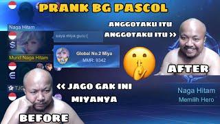 KETIKA MIYA KY NYAMAR JADI MURID NAGA HITAM | KITA PRANK BANG PASCOL - MOBILE LEGENDS