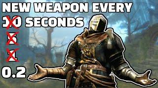 Dark Souls, but my weapon keeps randomly changing faster and faster oh god make it stop