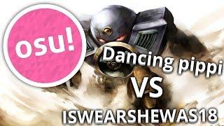 Dancing pippi vs ISWEARSHEWAS18 I Team Nekokan - Can't Defeat Airman