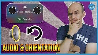 Apple's Official iOS Screen Recorder: Does it Record Internal Audio and Do Screen Orientation?