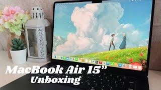  15" MacBook Air M2 (Midnight) Unboxing 