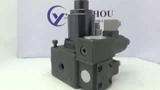 Hydraulic valve- Yuken  EFBG Series Proportional Electro-hydraulic Relief and Flow Control Valve