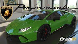 The Crew 2 - Lamborghini Huracan PERFORMANTE - Customization, Top Speed, Review