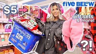 FIVE BELOW CHRISTMAS SHOPPING SPREE! $1 GIFT SETS & STOCKING STUFFERS