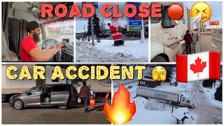 ACCIDENT  ROAD CLOSE ️| TRIP TO ENSPOINT  । KINDA SURREY WALA  # viral  #Truckvlog #Dailyvlogs