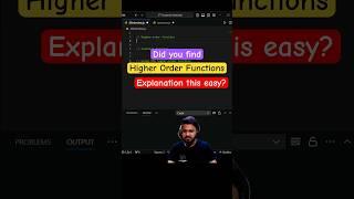 #day60 - mastering higher-order functions made easy!  #coding #javascript #shorts