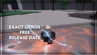 EXACT GENOS FREE RELEASE DATE | Saitama Battlegrounds