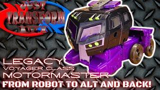 JUST TRANSFORM IT!: Legacy Voyager Motormaster (Animated)