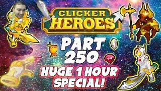 Clicker Heroes Walkthrough Guide: Pt 250 - Huge 1 Hour Special! - PC Gameplay